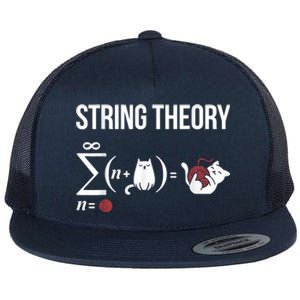 Nerd Physics Student Science Stringtheory Flat Bill Trucker Hat