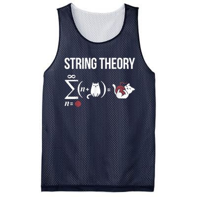 Nerd Physics Student Science Stringtheory Mesh Reversible Basketball Jersey Tank