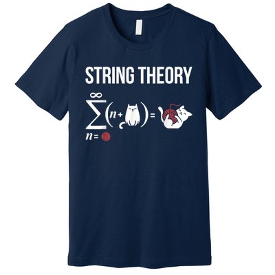 Nerd Physics Student Science Stringtheory Premium T-Shirt