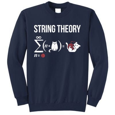 Nerd Physics Student Science Stringtheory Tall Sweatshirt