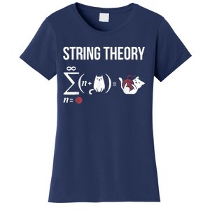 Nerd Physics Student Science Stringtheory Women's T-Shirt