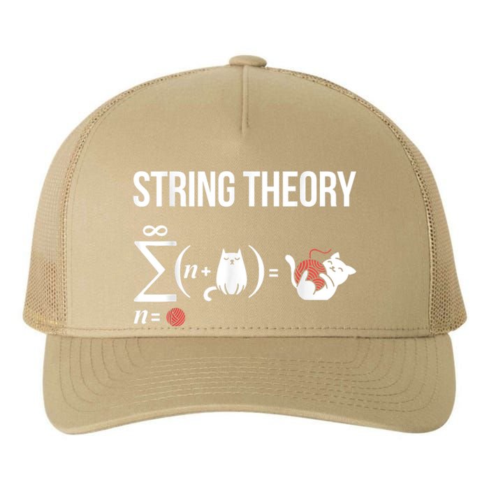 Nerd Physics Student Science Stringtheory Yupoong Adult 5-Panel Trucker Hat