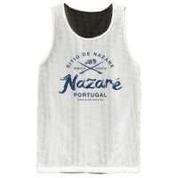 Nazare Portugal Surfing Vintage Mesh Reversible Basketball Jersey Tank