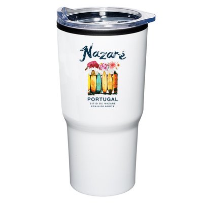 Nazare Portugal Surfing Vintage  Tumbler