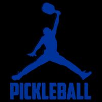 NavyBlue Pickleball Sports Logo Backpack