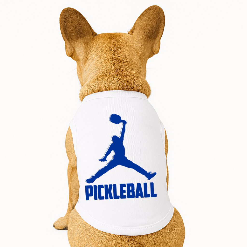 NavyBlue Pickleball Sports Logo Doggie Tank