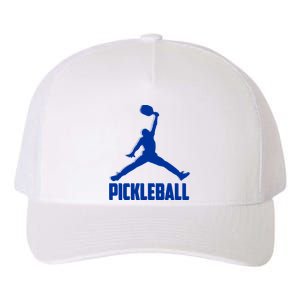 NavyBlue Pickleball Sports Logo Yupoong Adult 5-Panel Trucker Hat