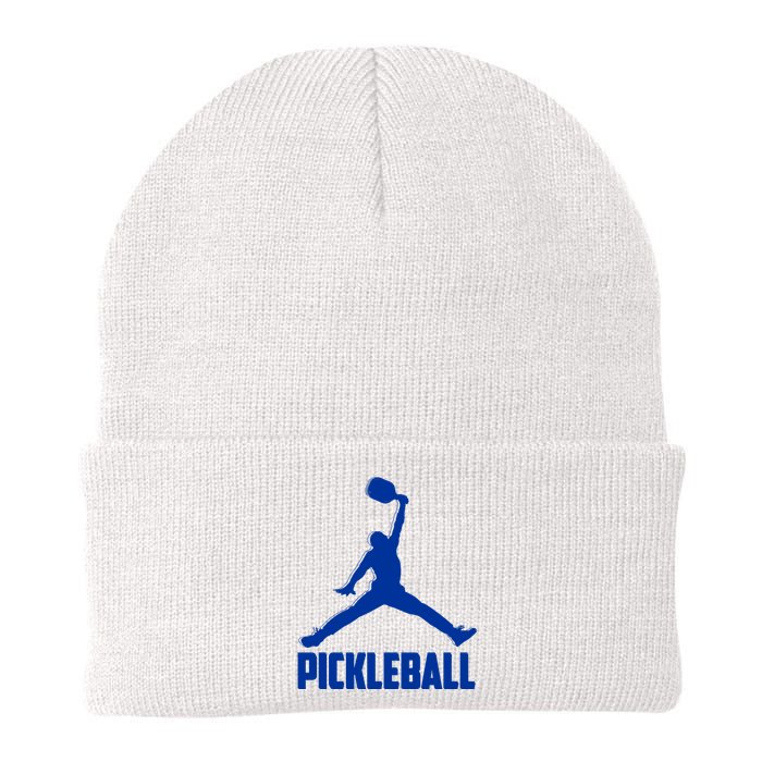 NavyBlue Pickleball Sports Logo Knit Cap Winter Beanie