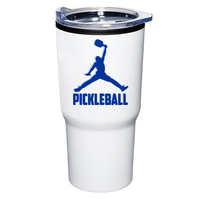 NavyBlue Pickleball Sports Logo Tumbler