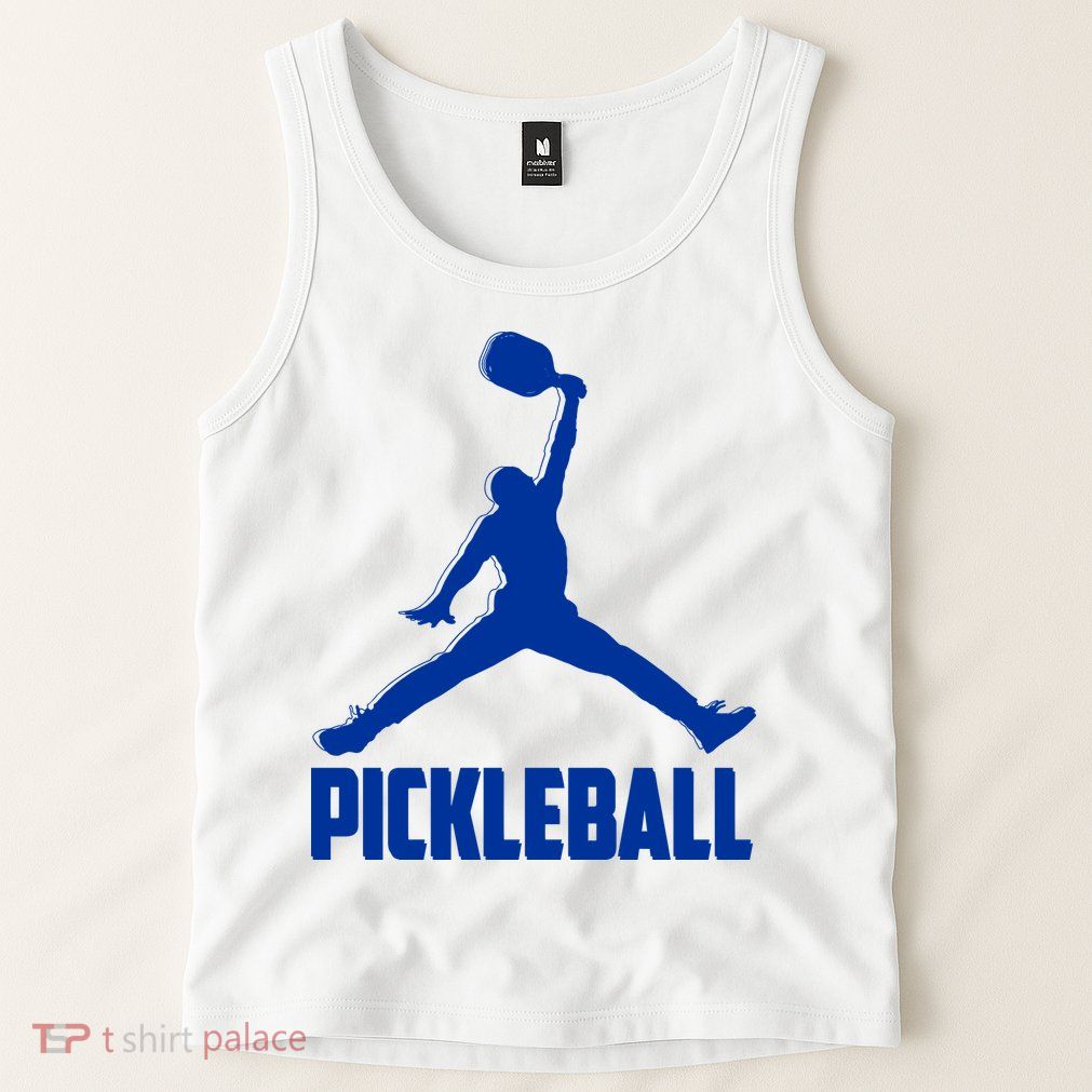 NavyBlue Pickleball Sports Logo Tank Top