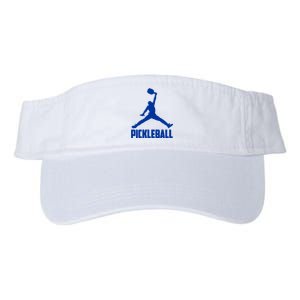 NavyBlue Pickleball Sports Logo Valucap Bio-Washed Visor