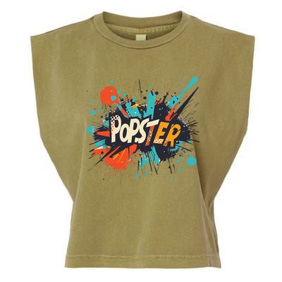 Nice Popster Statement Garment-Dyed Women's Muscle Tee