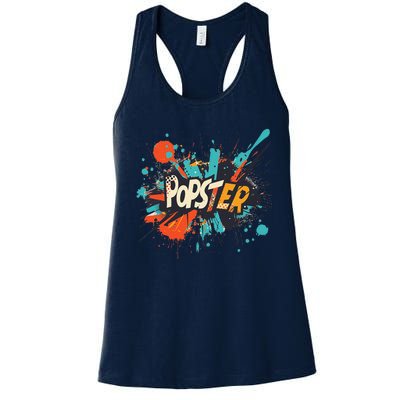 Nice Popster Statement Women's Racerback Tank