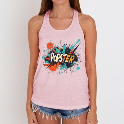 Nice Popster Statement Women's Knotted Racerback Tank