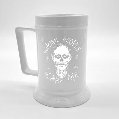 Normal People Scare Me Beer Stein