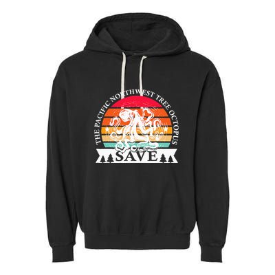 Northwest Pacific Tree Octopus The Save Garment-Dyed Fleece Hoodie