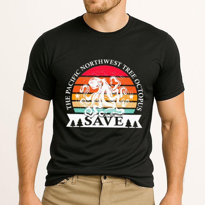 Northwest Pacific Tree Octopus The Save Cooling Performance Crew T-Shirt