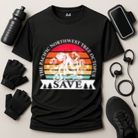 Northwest Pacific Tree Octopus The Save Cooling Performance Crew T-Shirt