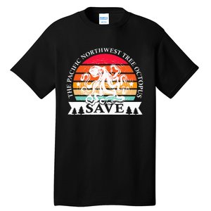 Northwest Pacific Tree Octopus The Save Tall T-Shirt