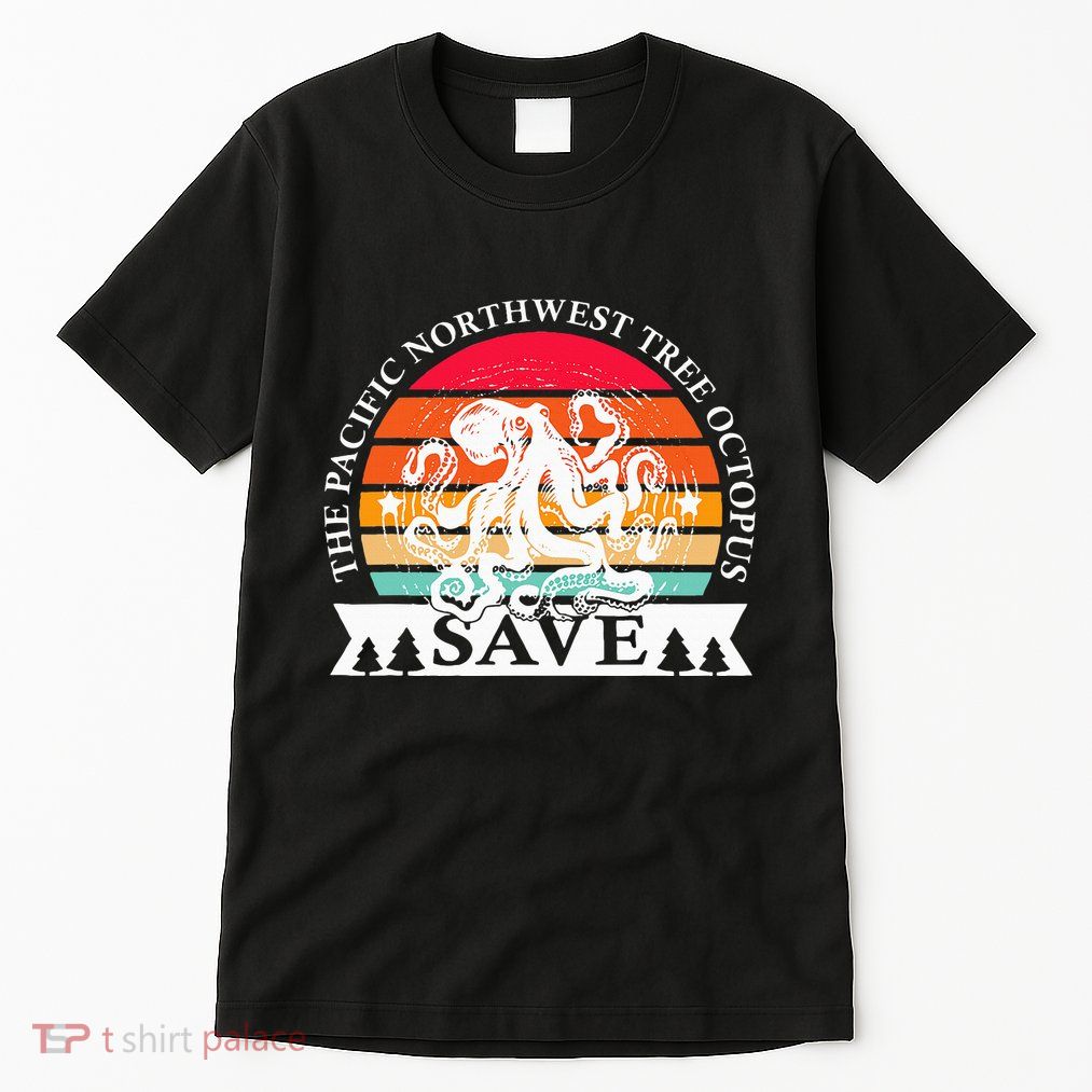 Northwest Pacific Tree Octopus The Save Tall T-Shirt