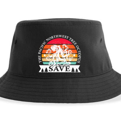 Northwest Pacific Tree Octopus The Save Sustainable Bucket Hat