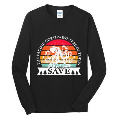 Northwest Pacific Tree Octopus The Save Tall Long Sleeve T-Shirt