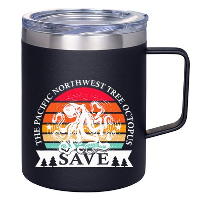 Northwest Pacific Tree Octopus The Save 12oz Stainless Steel Coffee Mug
