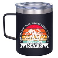 Northwest Pacific Tree Octopus The Save 12oz Stainless Steel Coffee Mug