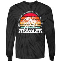 Northwest Pacific Tree Octopus The Save Tie-Dye Long Sleeve Shirt