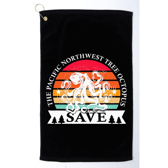 Northwest Pacific Tree Octopus The Save Golf Towel