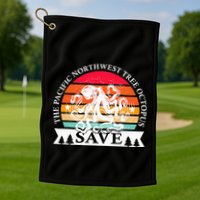 Northwest Pacific Tree Octopus The Save Golf Towel