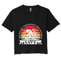 Northwest Pacific Tree Octopus The Save Women's Crop Top Tee
