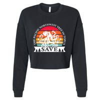 Northwest Pacific Tree Octopus The Save Cropped Pullover Crew