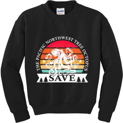 Northwest Pacific Tree Octopus The Save Kids Sweatshirt