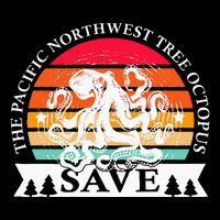 Northwest Pacific Tree Octopus The Save Wool Snapback Cap
