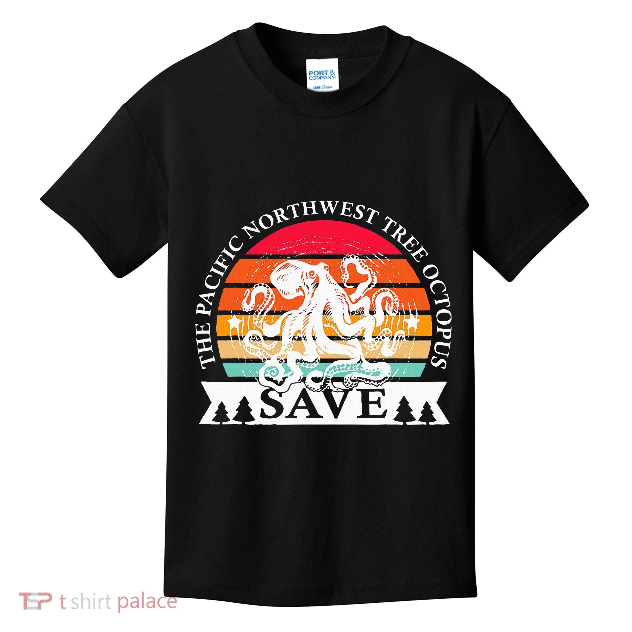 Northwest Pacific Tree Octopus The Save Kids T-Shirt