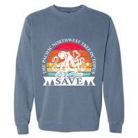 Northwest Pacific Tree Octopus The Save Garment-Dyed Sweatshirt