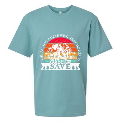 Northwest Pacific Tree Octopus The Save Sueded Cloud Jersey T-Shirt