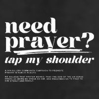 Need Prayer Tap My Shoulder Need Prayer Tap My Shoulder Adult Drive Performance Visor