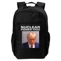 Nuclear Power Trio Criminally Great Riffs Trump Mug Shot Daily Commute Backpack