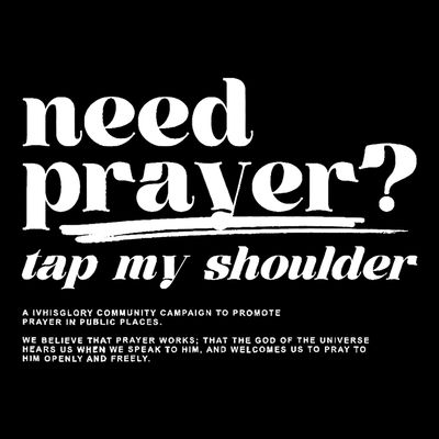 Need Prayer Tap My Shoulder Need Prayer Tap My Shoulder T-Shirt