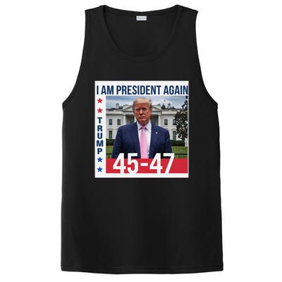 New President Usa America 2024 Trump President 47 PosiCharge Competitor Tank