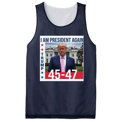 New President Usa America 2024 Trump President 47 Mesh Reversible Basketball Jersey Tank