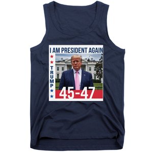 New President Usa America 2024 Trump President 47 Tank Top