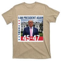 New President Usa America 2024 Trump President 47 T-Shirt