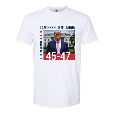 New President Usa America 2024 Trump President 47 Softstyle CVC T-Shirt