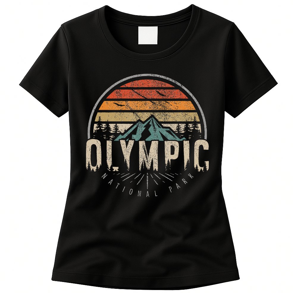 National Park Us Vintage Womens T-Shirt