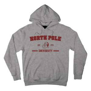 North Pole University Est 1773 Christmas Hoodie