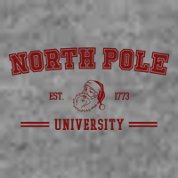 North Pole University Est 1773 Christmas Hoodie