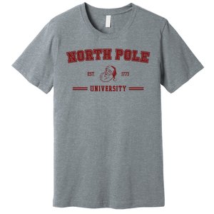 North Pole University Est 1773 Christmas Premium T-Shirt